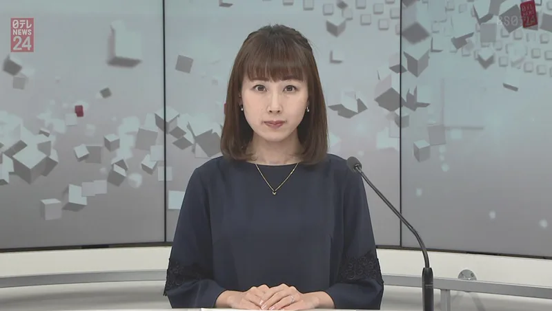 名切万里菜アナがかわいい 日テレnews24キャスター 女性アナウンサー大図鑑