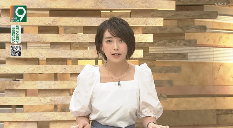 画像 Nhk和久田麻由子アナのショートカット姿が好評 年8月 女性アナウンサー大図鑑