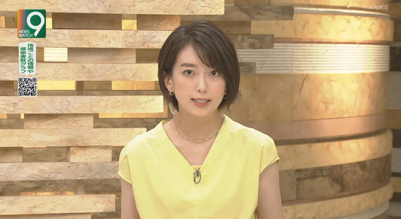 画像 Nhk和久田麻由子アナのショートカット姿が好評 年8月 女性アナウンサー大図鑑