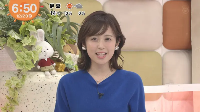 画像 久慈暁子アナのショートヘア姿がかわいい めざましテレビ 女性アナウンサー大図鑑